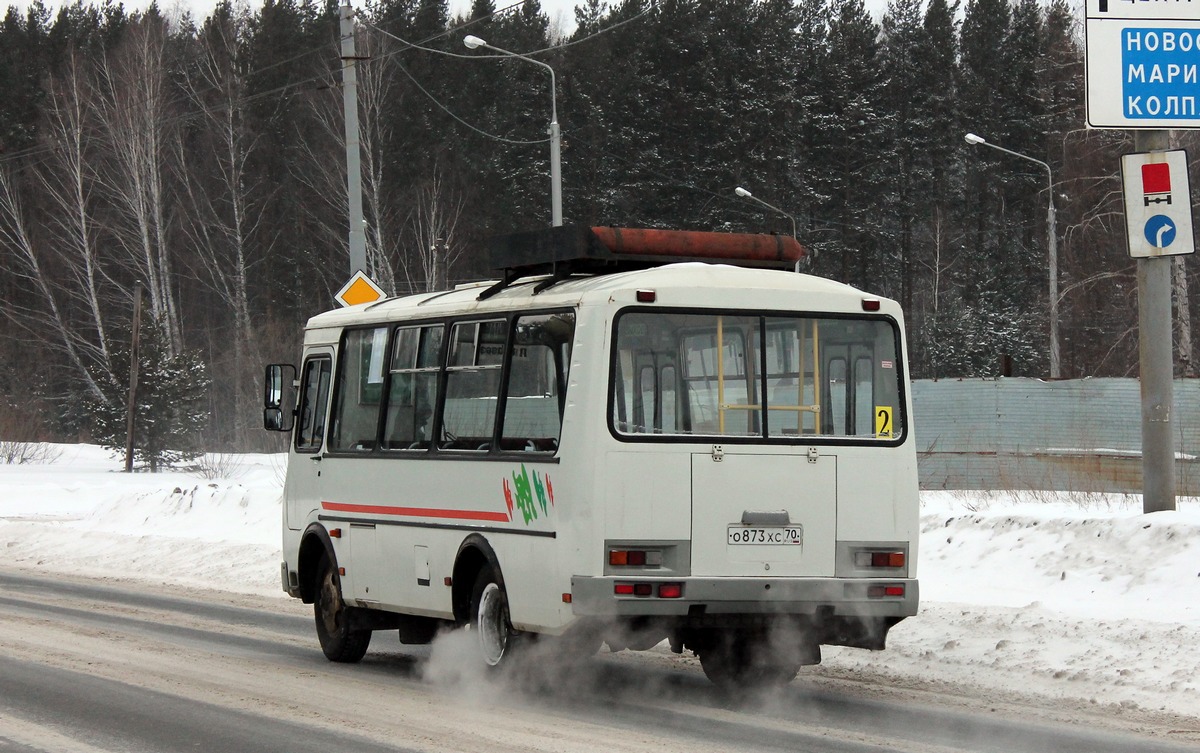 Tomsk region, PAZ-32054 # О 873 ХС 70