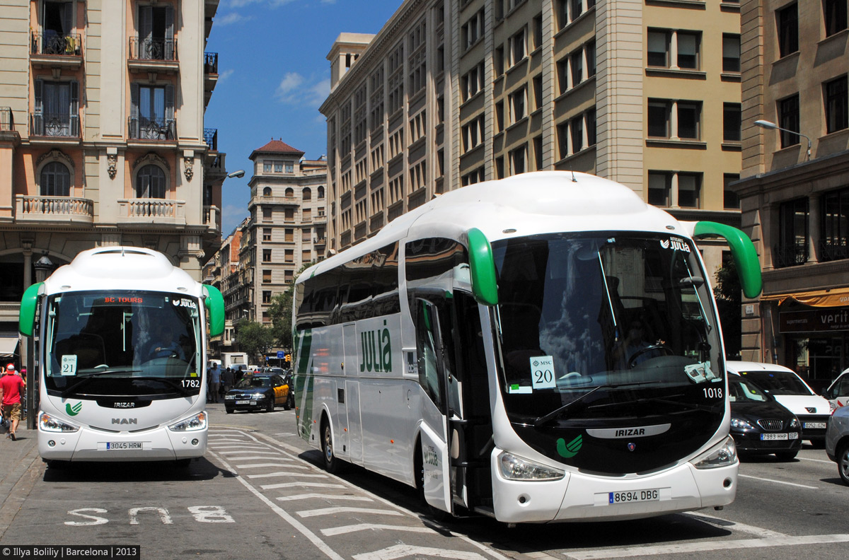 Spain, Irizar PB 12-3,7 № 1018