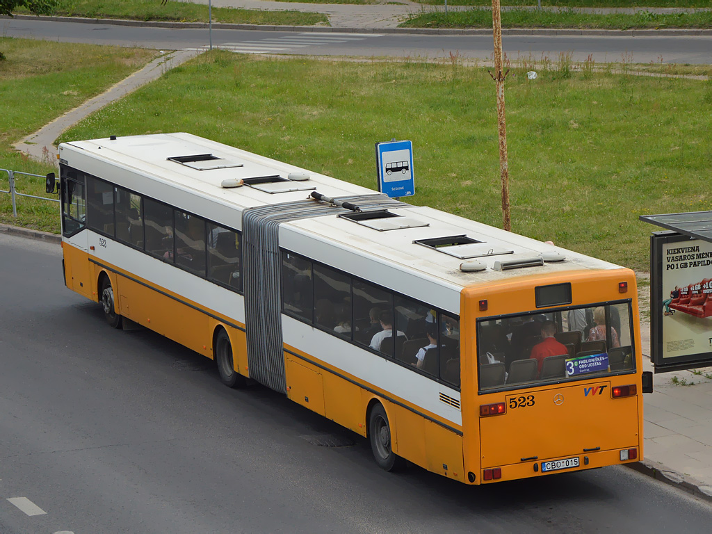 Литва, Mercedes-Benz O405G № 523