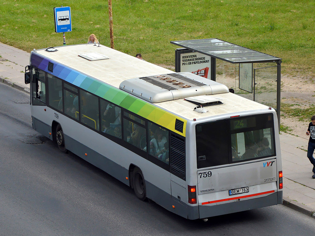 Литва, Volvo 7700 № 759