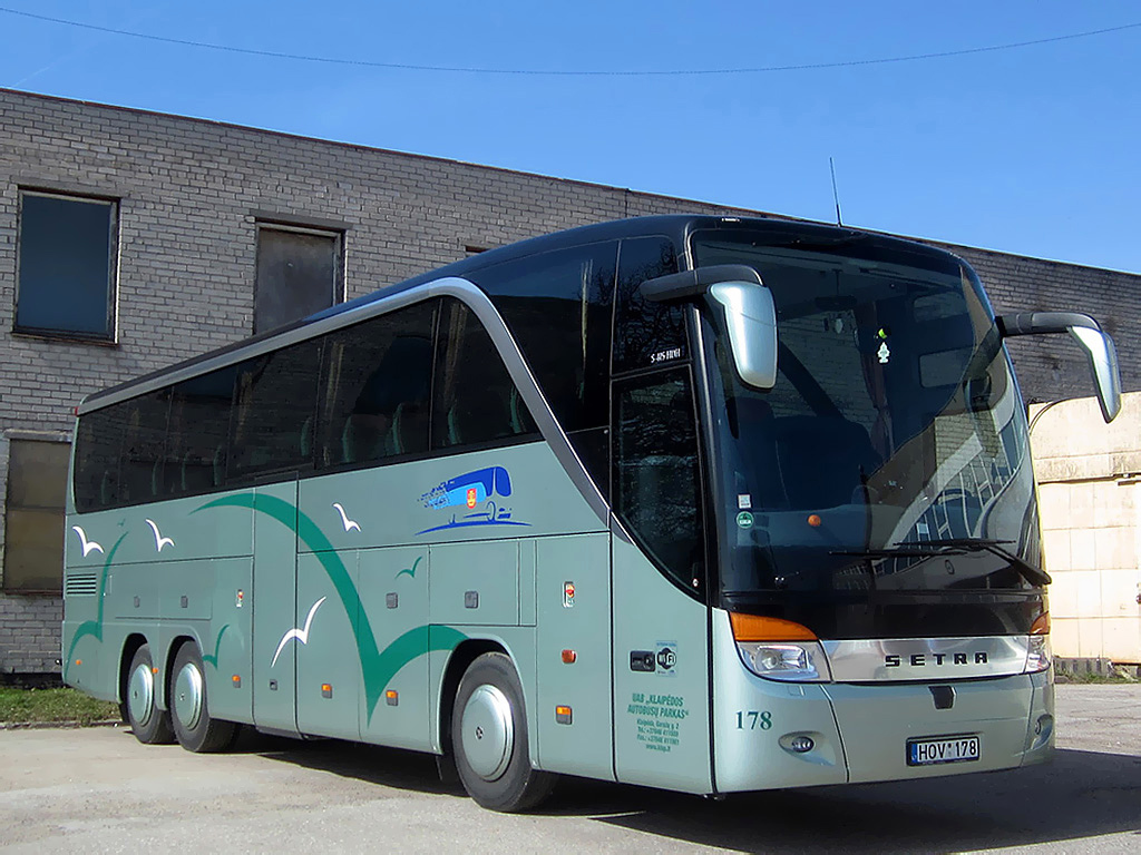 Litvánia, Setra S415HDH facelift sz.: 178