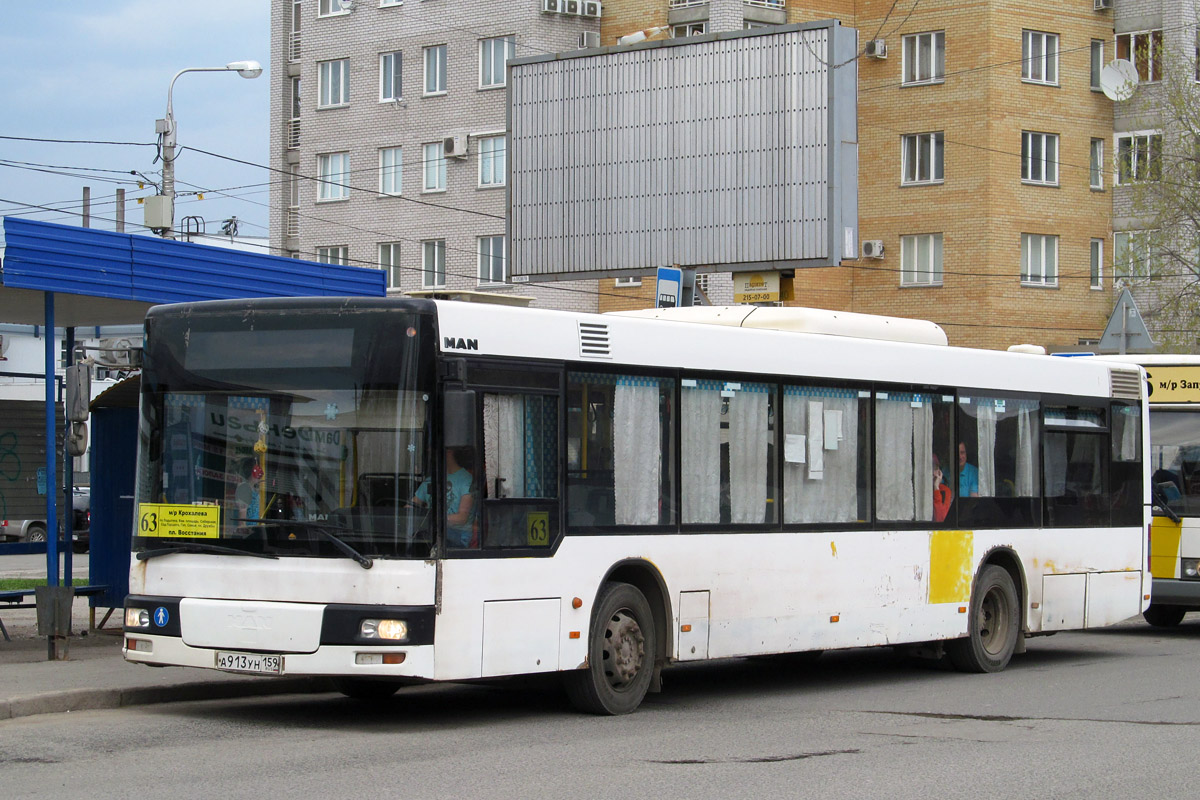 Perm region, MAN A21 NL263 č. А 913 УН 159