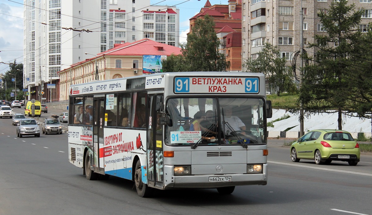 Красноярский край, Mercedes-Benz O405 № Н 662 ЕК 124