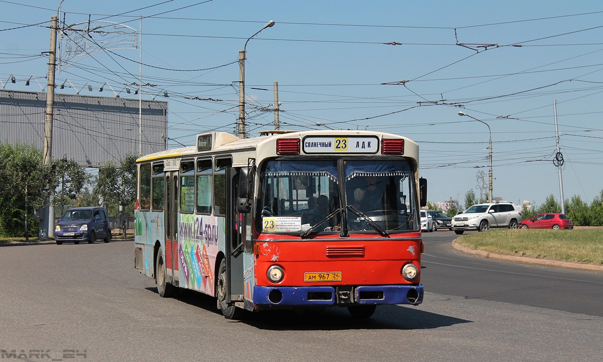 Красноярский край, Mercedes-Benz O305 № АМ 967 24