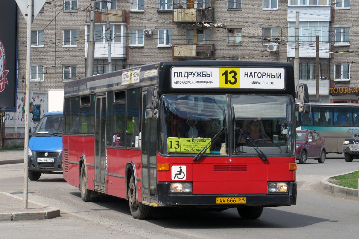 Пермский край, Mercedes-Benz O405N2 № АА 666 59