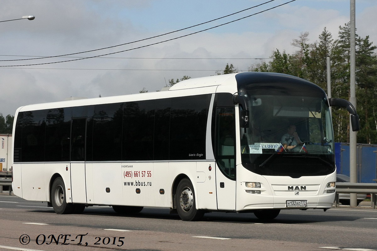 Москва, MAN R14 Lion's Regio C ÜL314 C № Н 132 АО 777