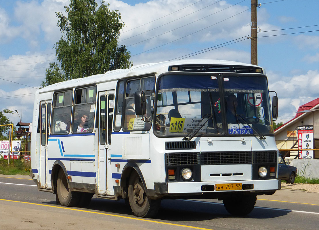 Нижегородская область, ПАЗ-32054 № АН 797 52