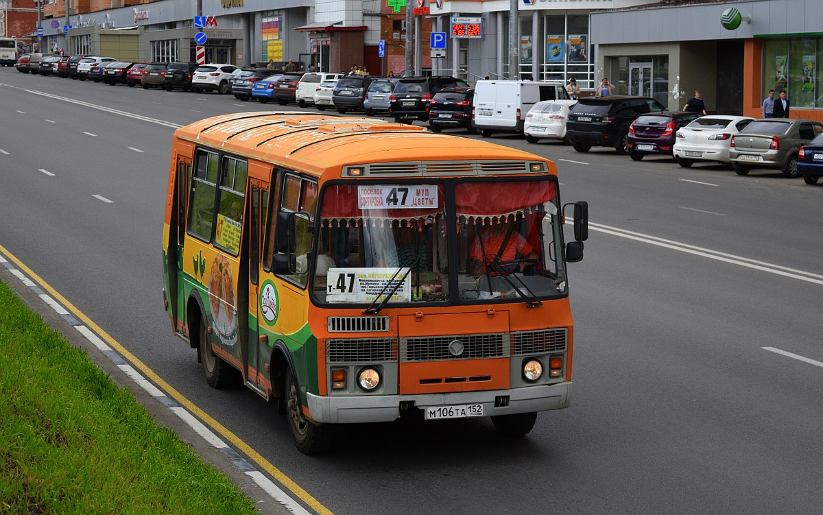 Нижегородская область, ПАЗ-32054 № М 106 ТА 152