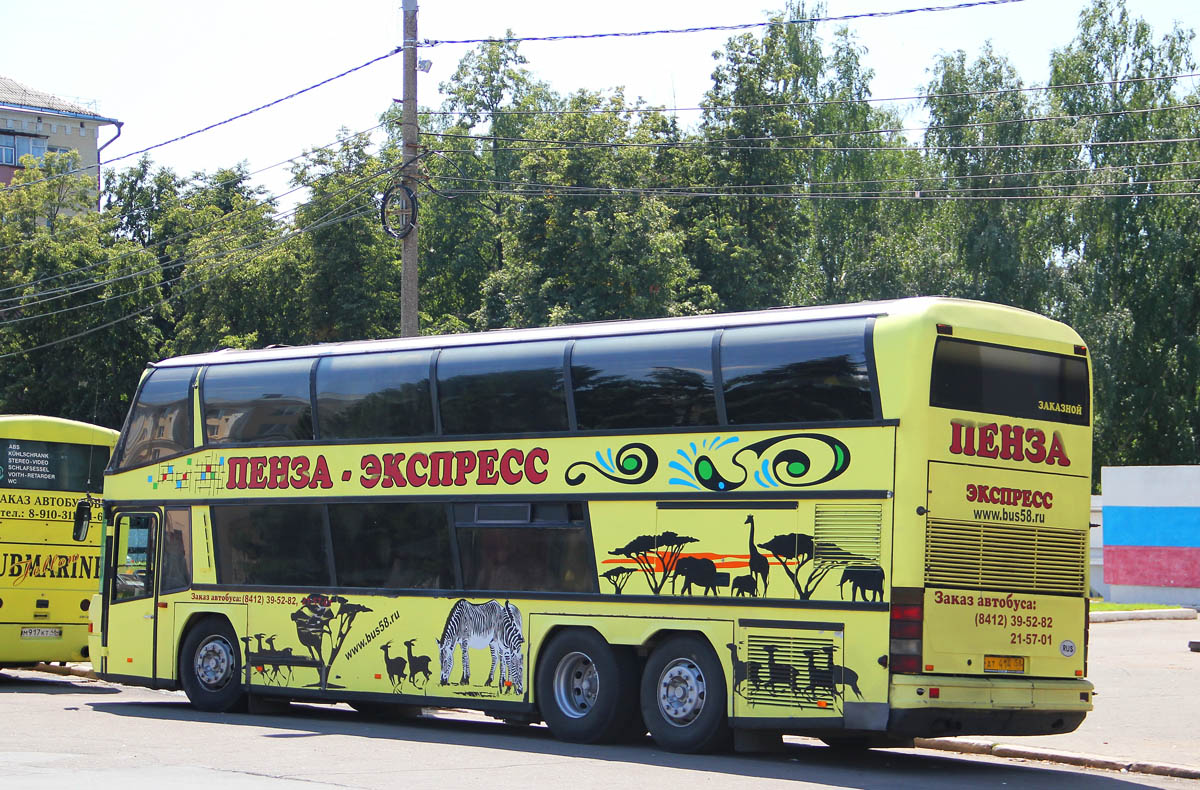 Пензенская область, Neoplan N122/3 Skyliner № АТ 414 58