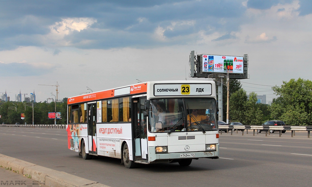 Красноярский край, Mercedes-Benz O405 № Р 743 МН 124