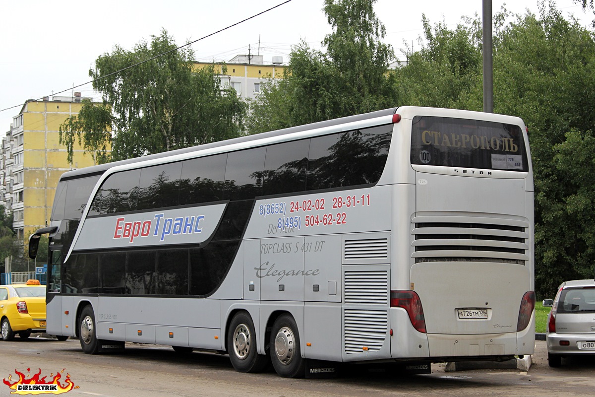 Ставропольский край, Setra S431DT № А 726 ТМ 126 — Фото — Автобусный  транспорт