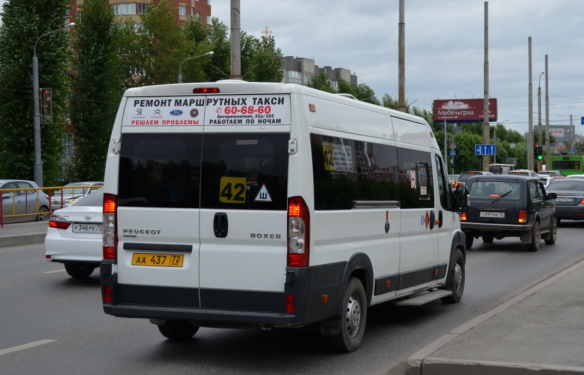 Тюменская область, Нижегородец-2227SK (Peugeot Boxer) № АА 437 72