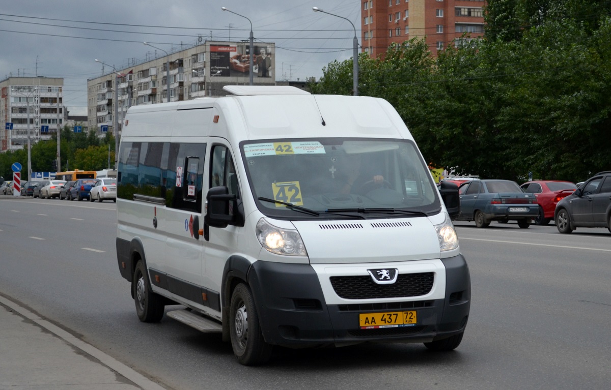 Тюменская область, Нижегородец-2227SK (Peugeot Boxer) № АА 437 72