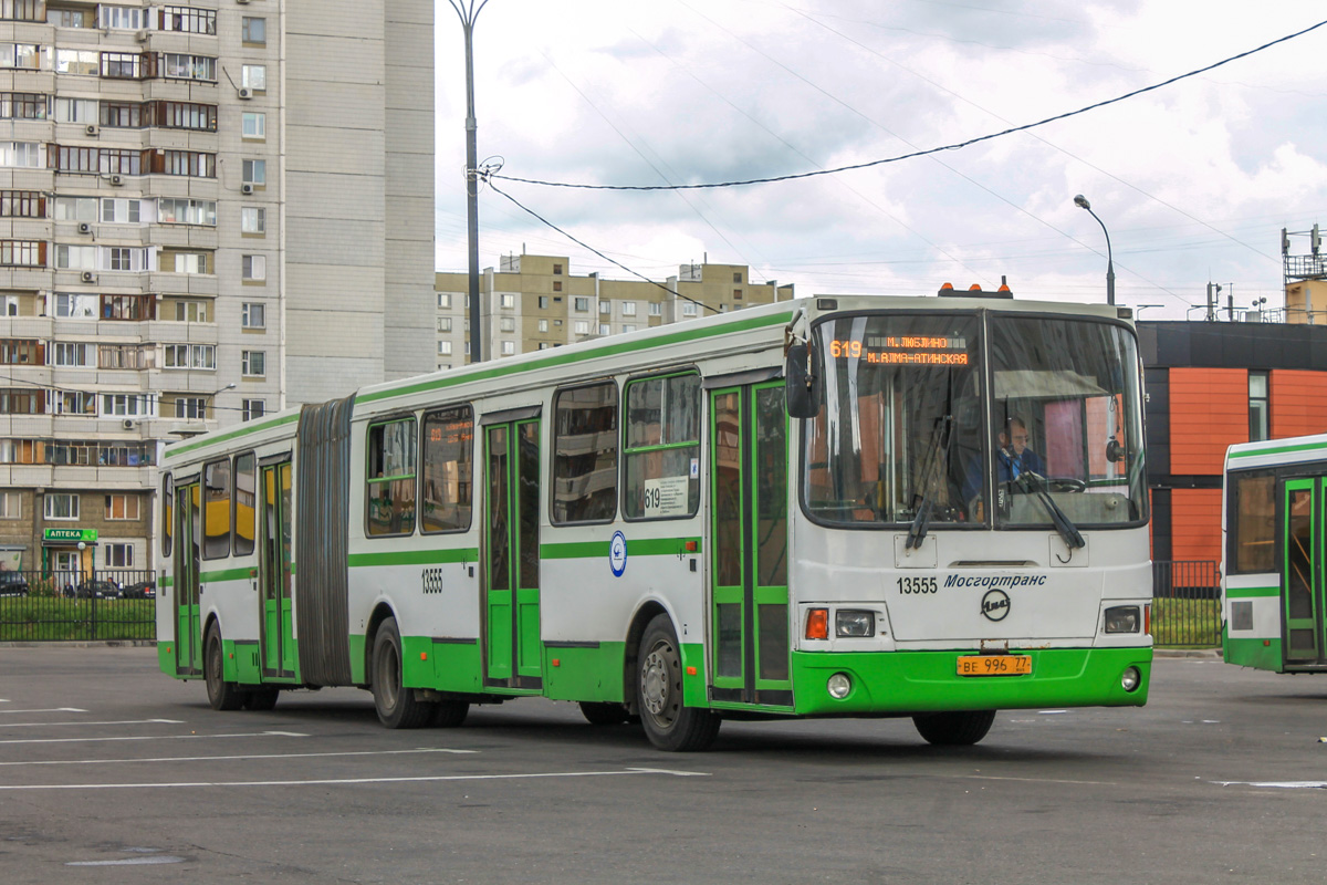 Москва, ЛиАЗ-6212.01 № 13555