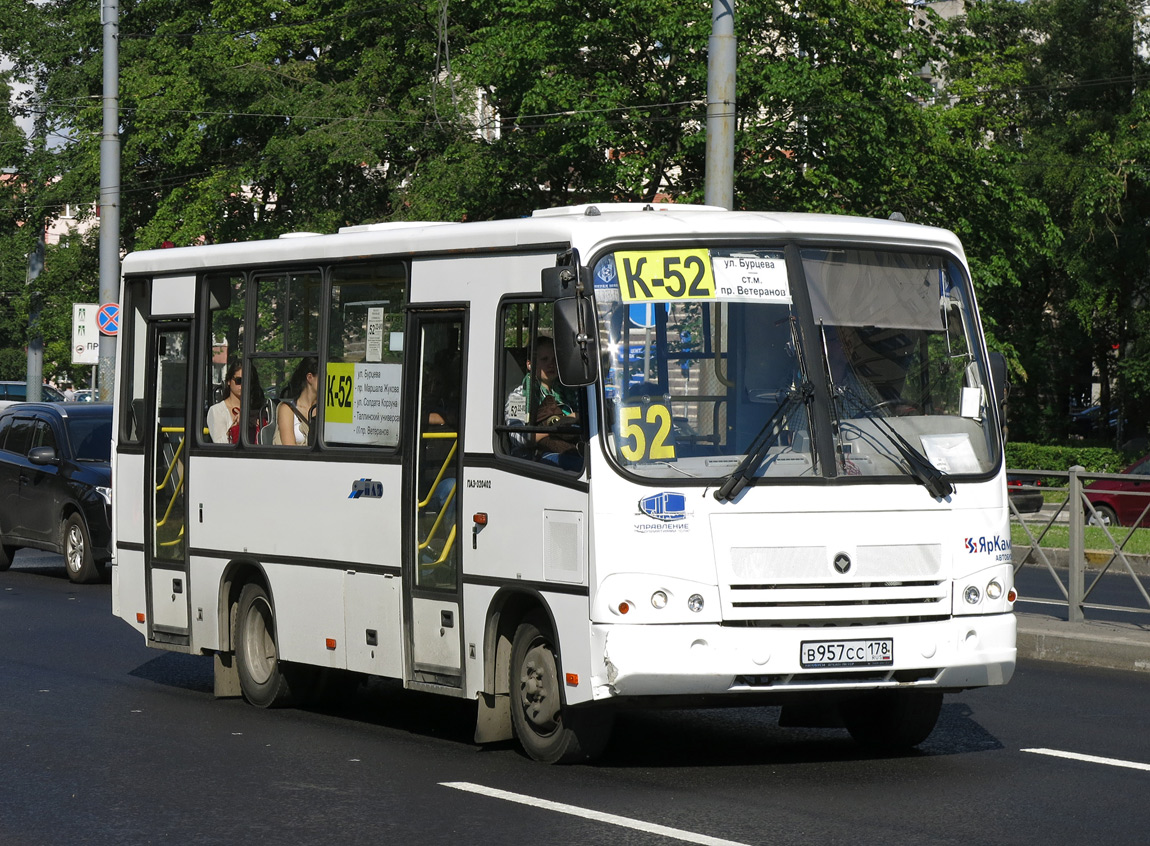 Санкт-Петербург, ПАЗ-320402-05 № 316