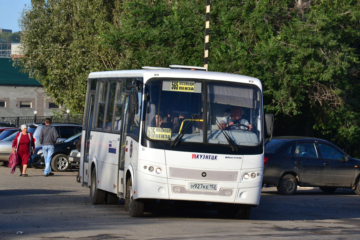 Пензенская область, ПАЗ-320412-05 "Вектор" № 39