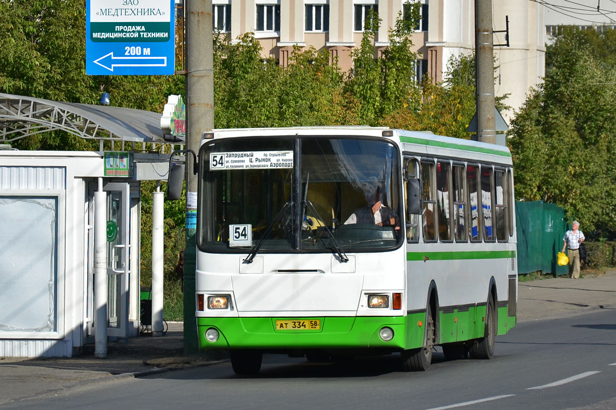 Пензенская область, ЛиАЗ-5256.45 № АТ 334 58