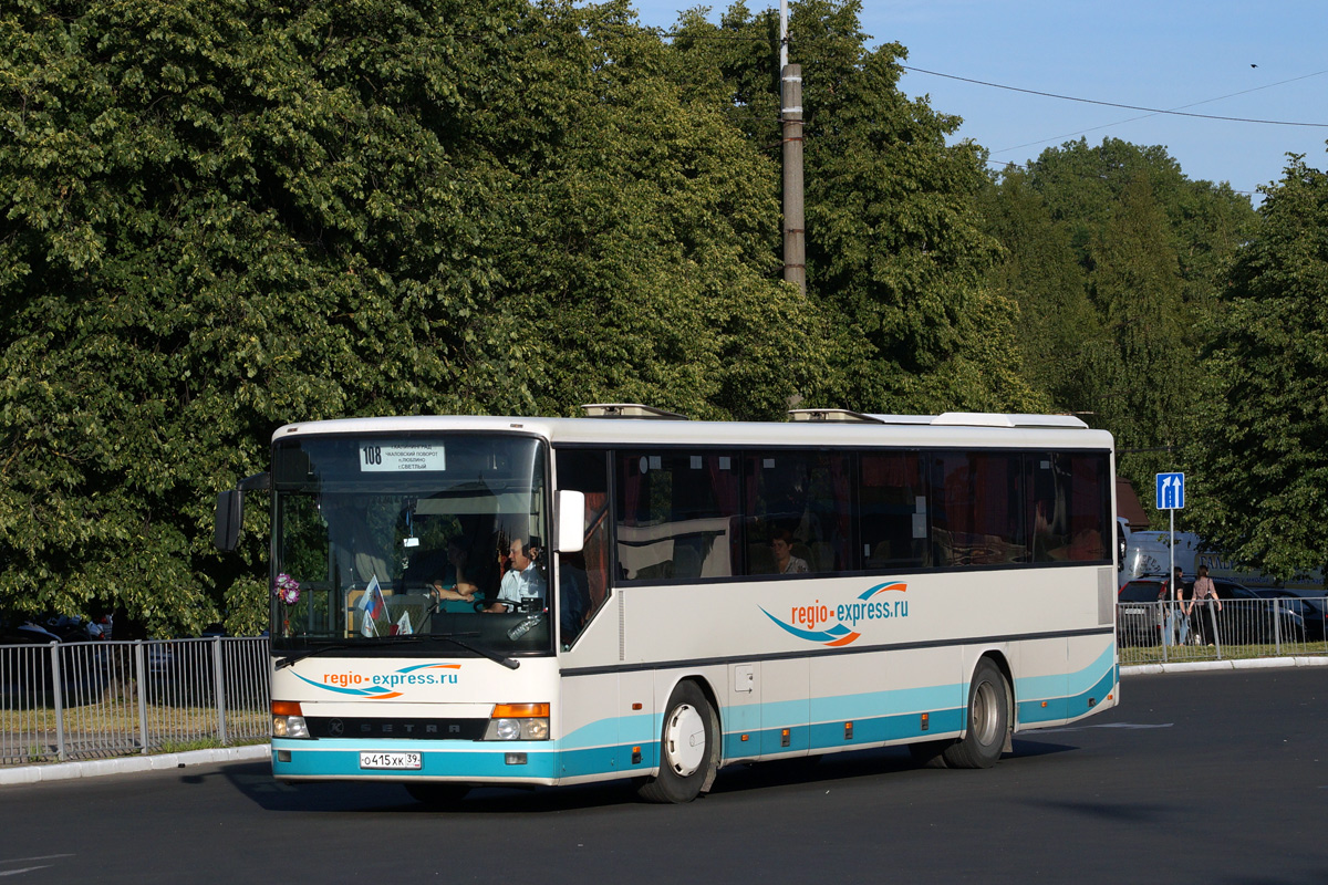 Калининградская область, Setra S315UL № О 415 ХК 39