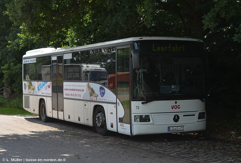 Нижняя Саксония, Mercedes-Benz O550 Integro № 72