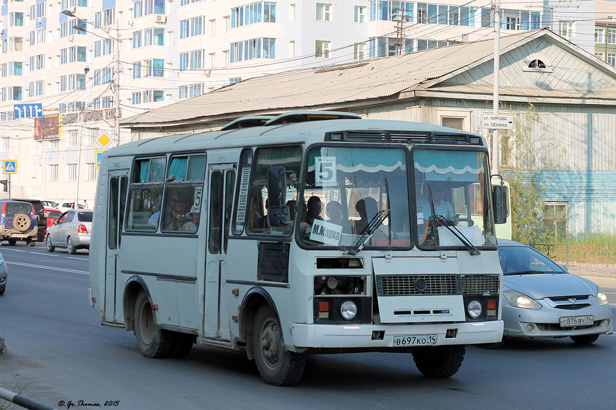 Саха (Якутия), ПАЗ-32054 № В 697 КО 14