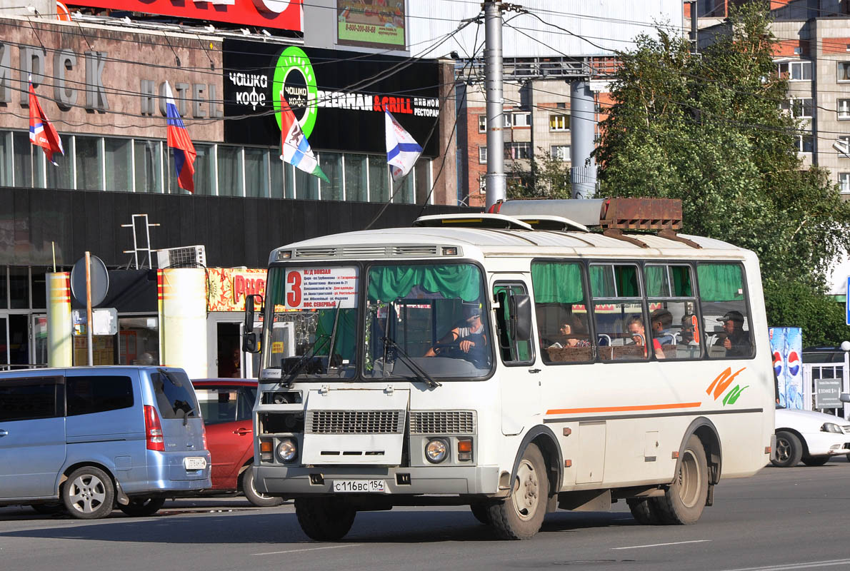 Новосибирская область, ПАЗ-32054 № С 116 ВС 154