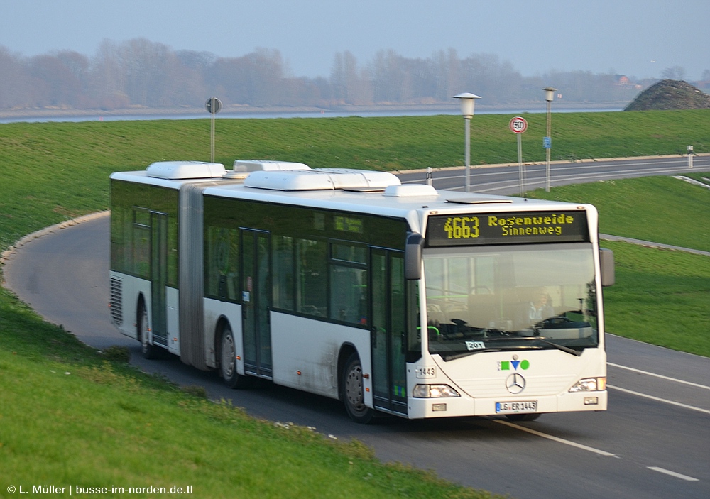 Нижняя Саксония, Mercedes-Benz O530G Citaro G № 1443