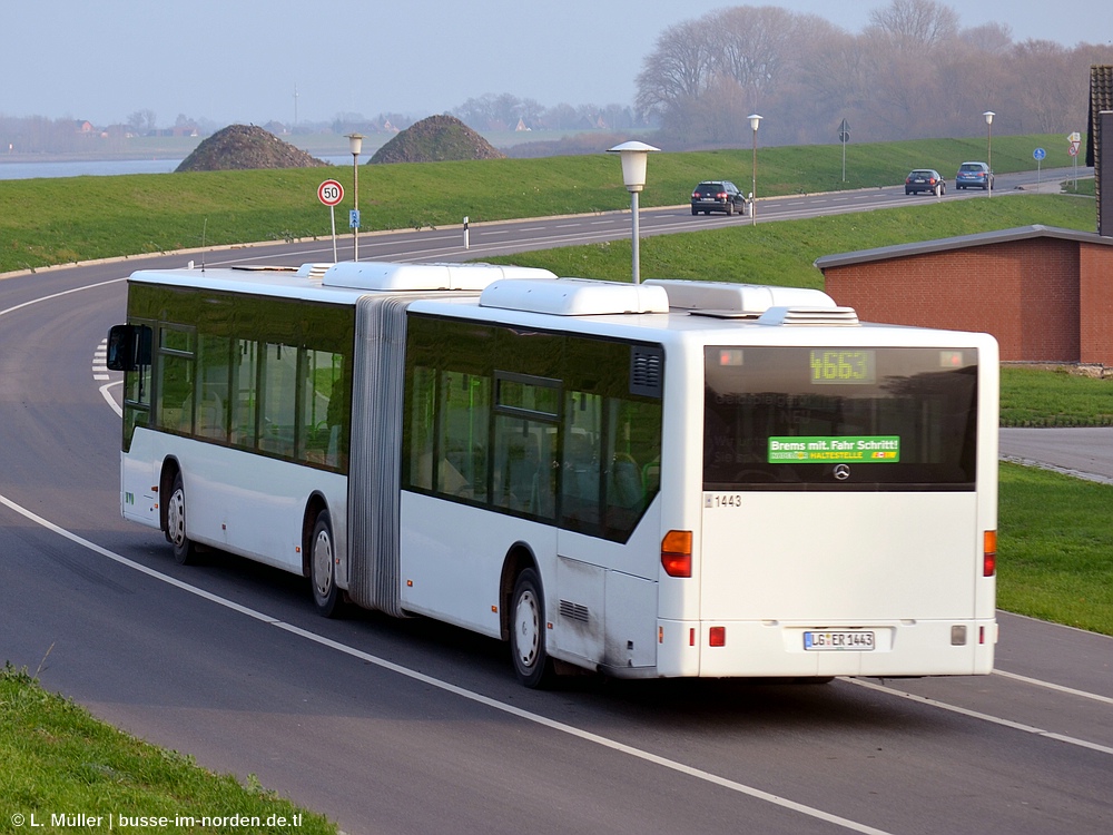 Нижняя Саксония, Mercedes-Benz O530G Citaro G № 1443