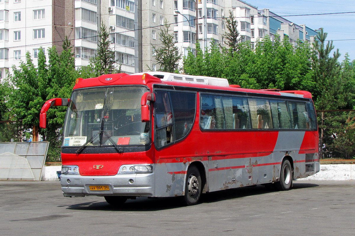 Krasnojarsko kraštas, Daewoo BH117H Royal Cruistar Nr. АУ 091 24