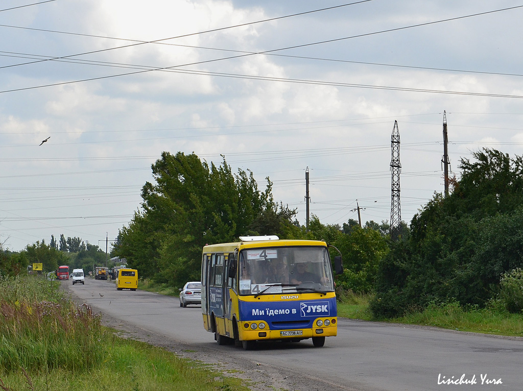 Волынская область, Богдан А09202 № AC 7738 AI