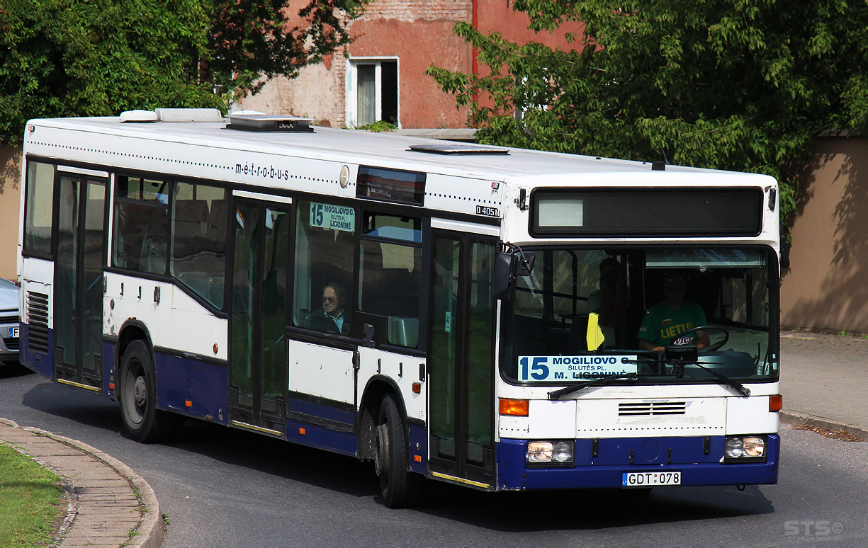 Литва, Mercedes-Benz O405N2 (France) № GDT 078