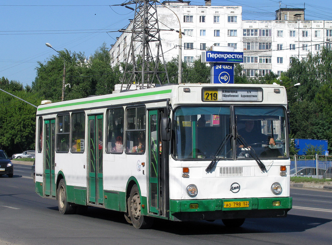 Нижегородская область, ЛиАЗ-5256.25 № АО 798 52