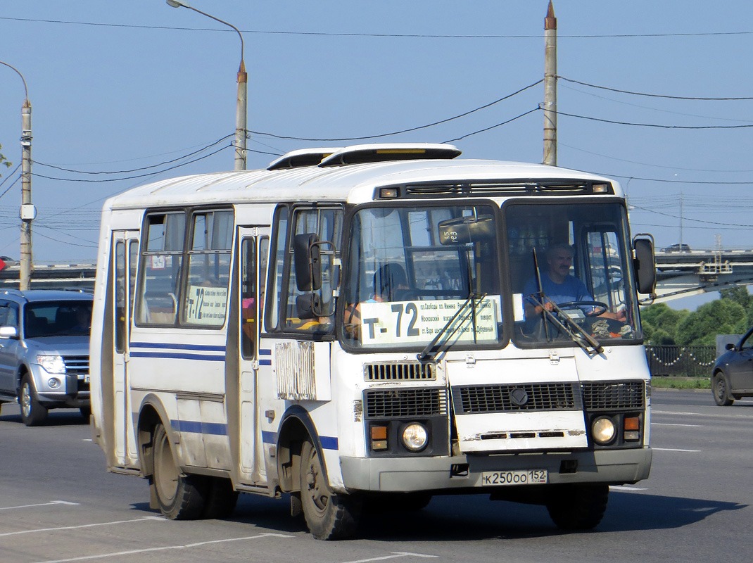 Нижегородская область, ПАЗ-32054 № К 250 ОО 152