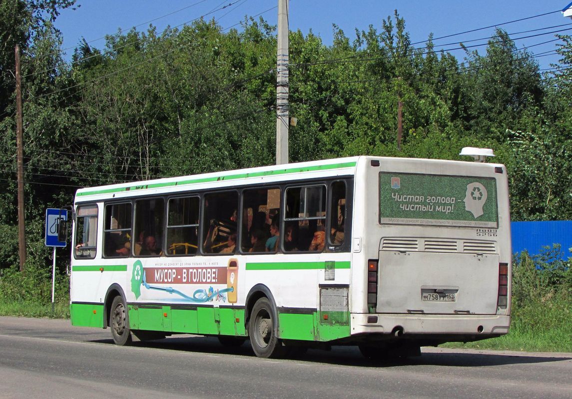 Nizhegorodskaya region, LiAZ-5256.46 č. М 758 УУ 152