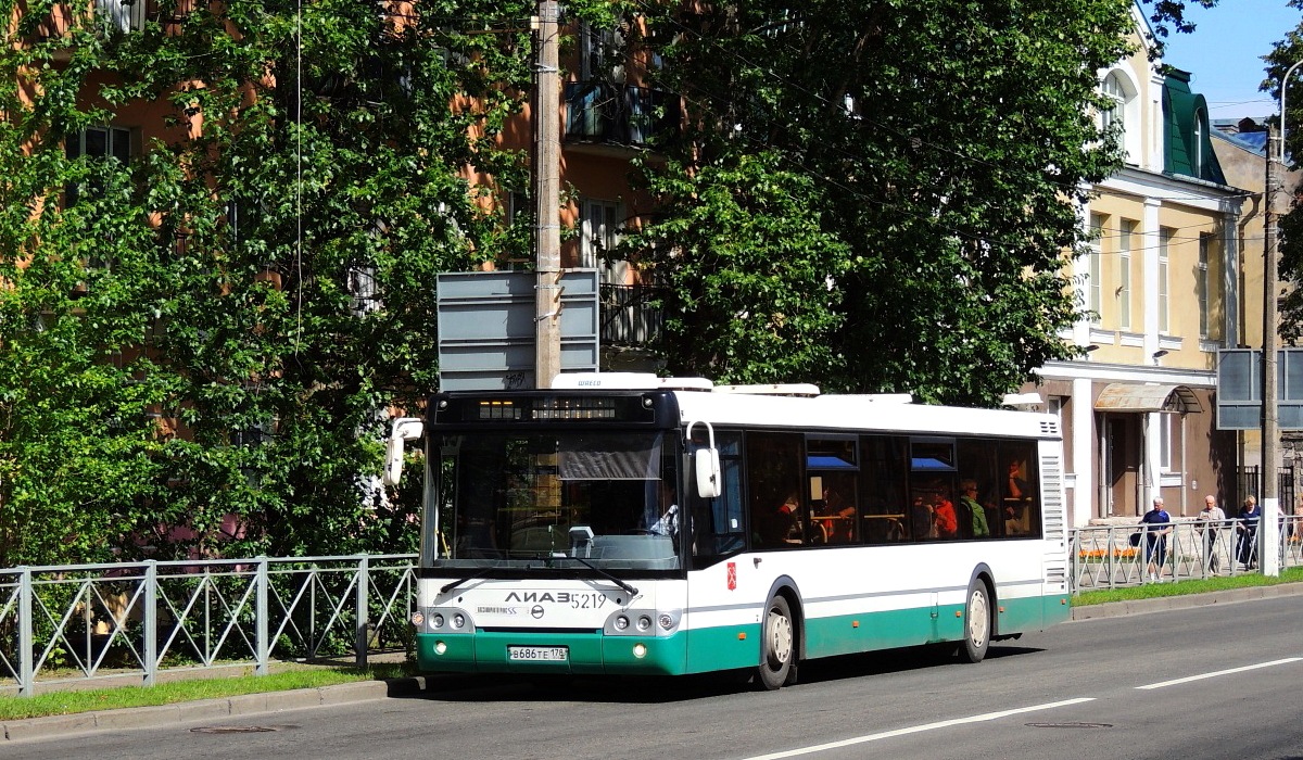 Санкт-Петербург, ЛиАЗ-5292.60 № 5219