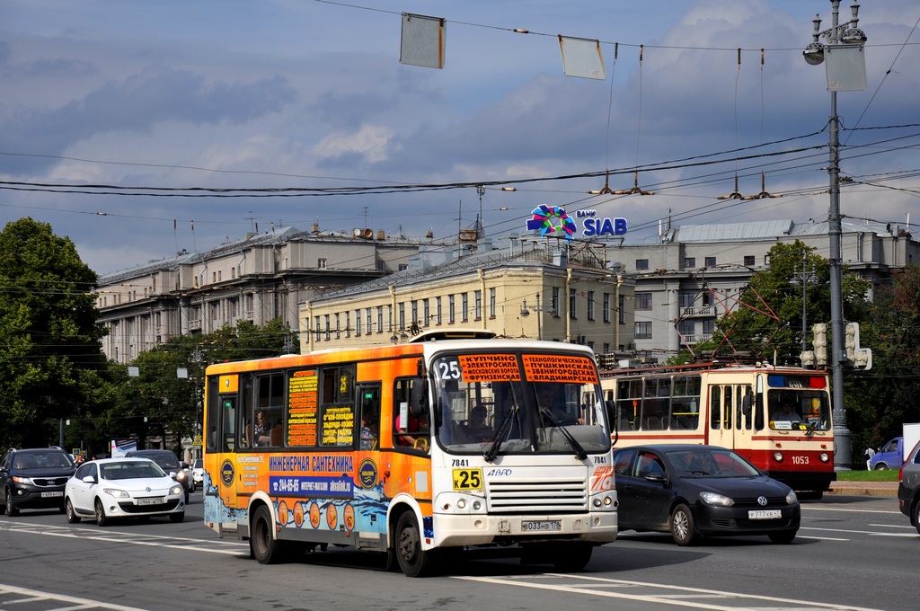 Санкт-Петербург, ПАЗ-320412-05 № 7841