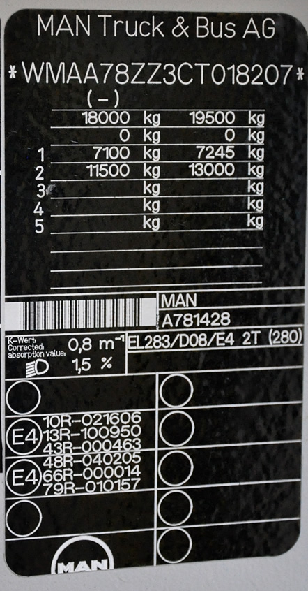 Московская область, MAN A78 Lion's City LE EL283 № ЕС 786 50