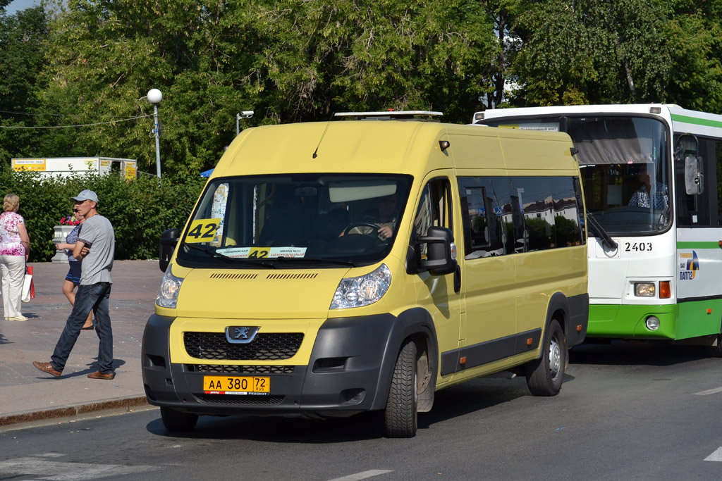 Тюменская область, Нижегородец-2227SK (Peugeot Boxer) № АА 380 72