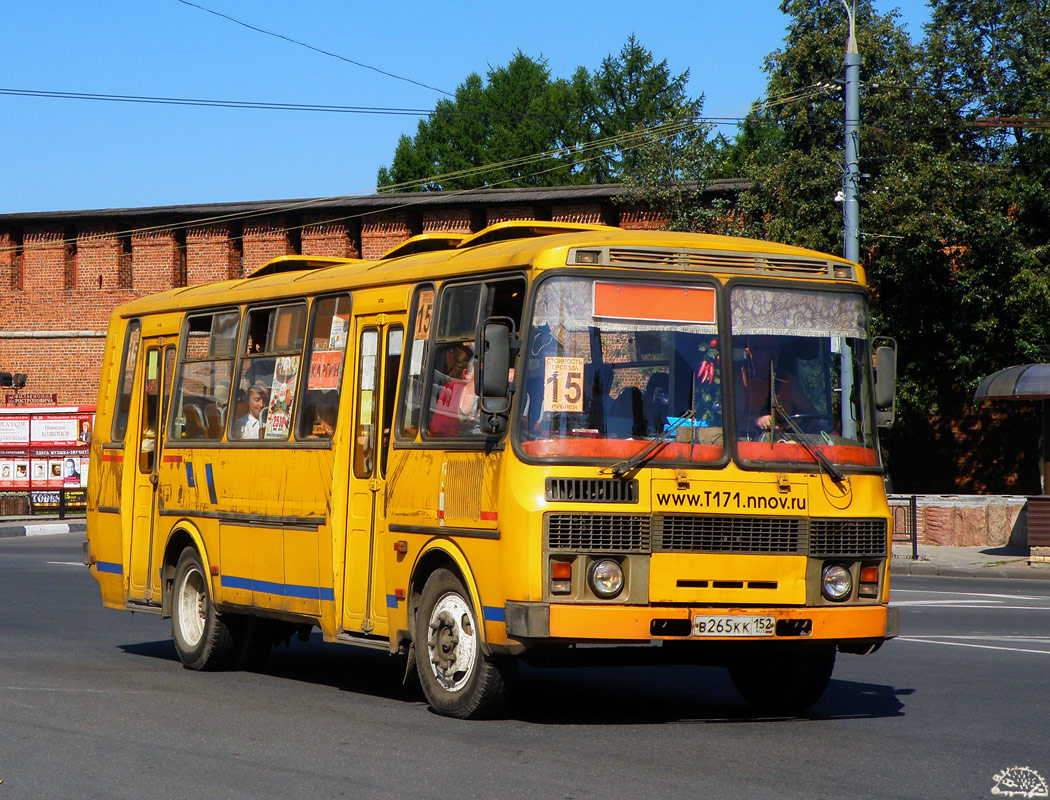 Нижегородская область, ПАЗ-4234 № В 265 КК 152