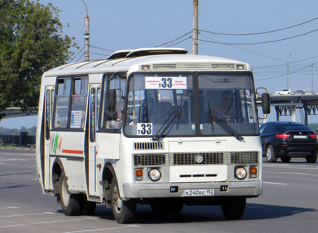 Нижегородская область, ПАЗ-32054 № К 240 ВЕ 152