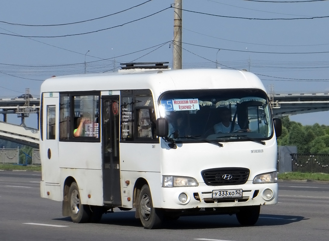 Нижегородская область, Hyundai County SWB C08 (ТагАЗ) № У 333 ХО 52