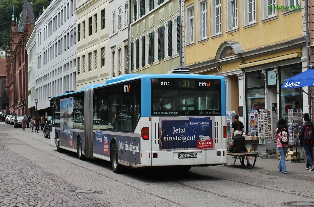 Баден-Вюртемберг, Mercedes-Benz O530G Citaro G № 8174