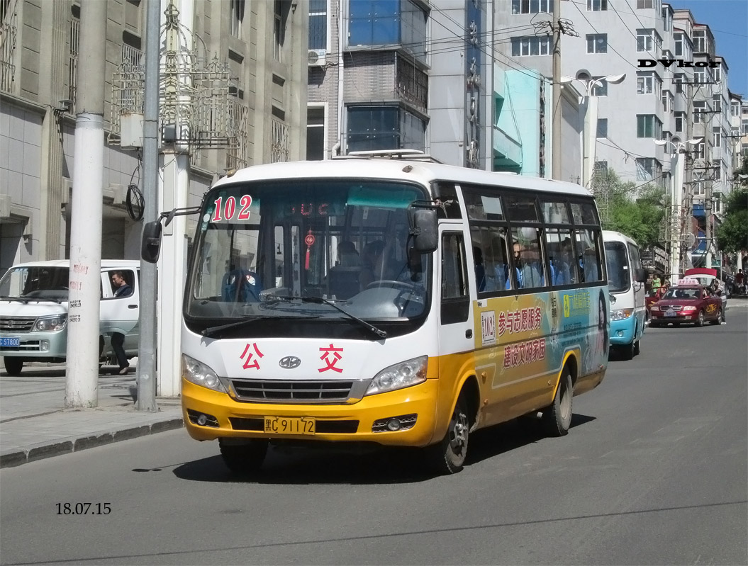 Китай, Heke JAC HK6738G № 黑C 91172