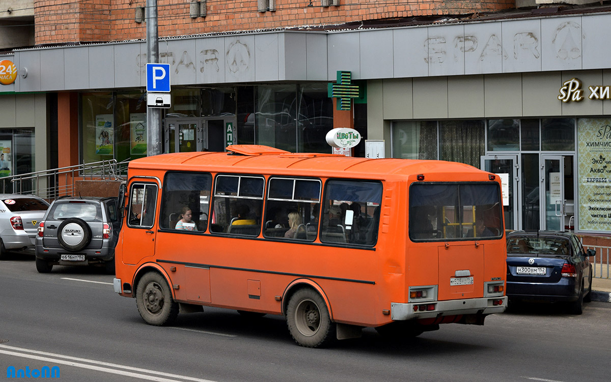 Нижегородская область, ПАЗ-32054 № М 525 РО 152