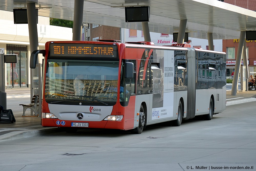 Lower Saxony, Mercedes-Benz O530G Citaro facelift G # 103