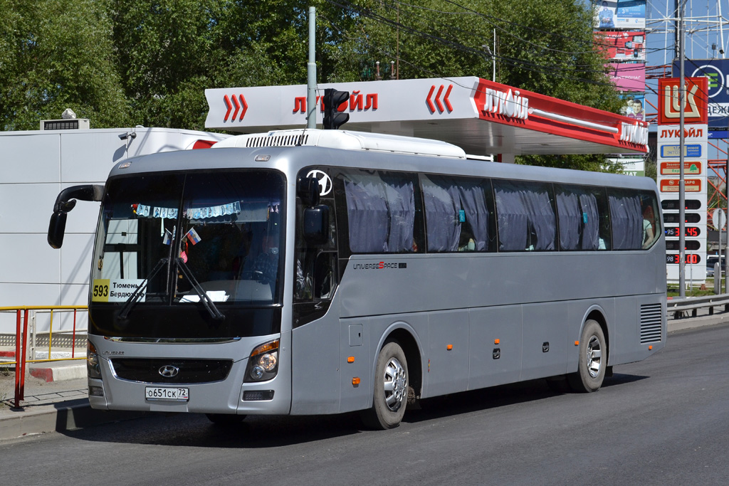 Тюменская область, Hyundai Universe Space Luxury № О 651 СК 72