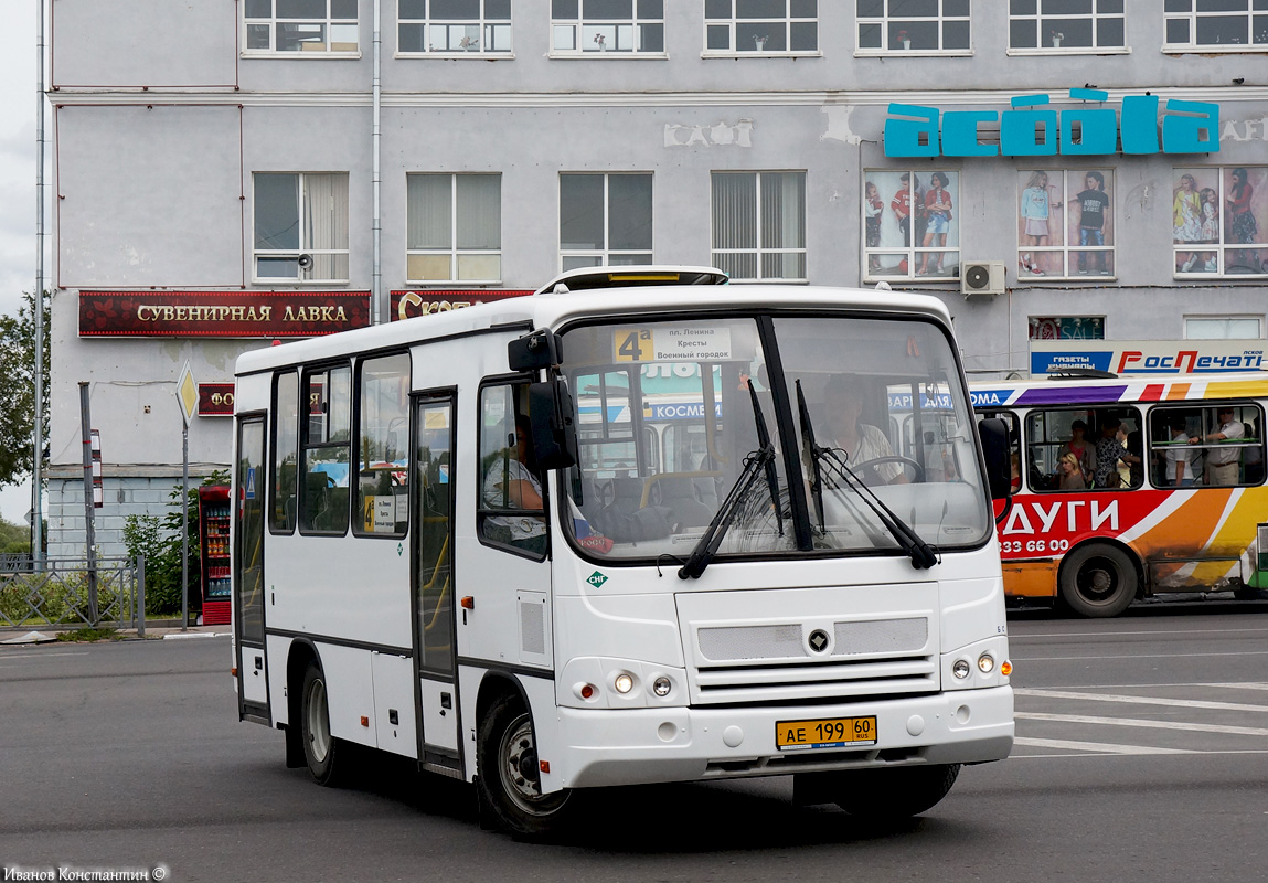 Псковская область, ПАЗ-320302-08 № АЕ 199 60