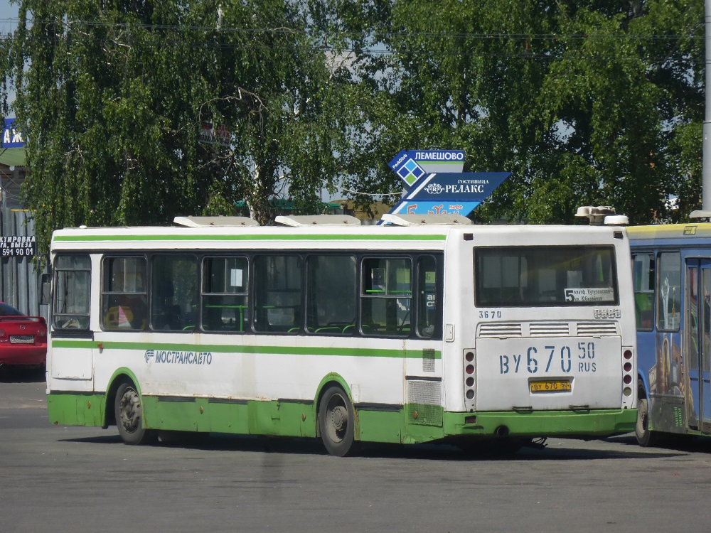 Maskavas reģionā, LiAZ-5256.25 № 3670