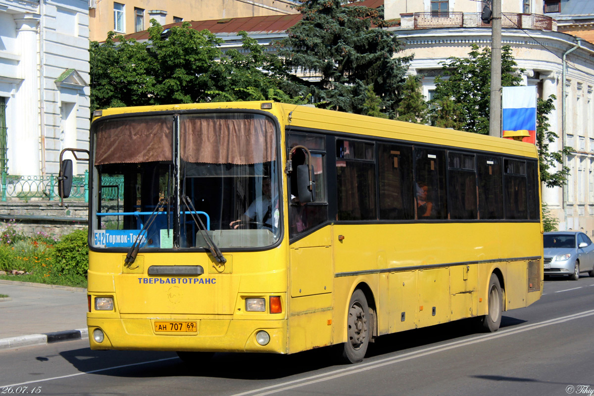 Тверская область, ЛиАЗ-5256.33-01 (ГолАЗ) № АН 707 69