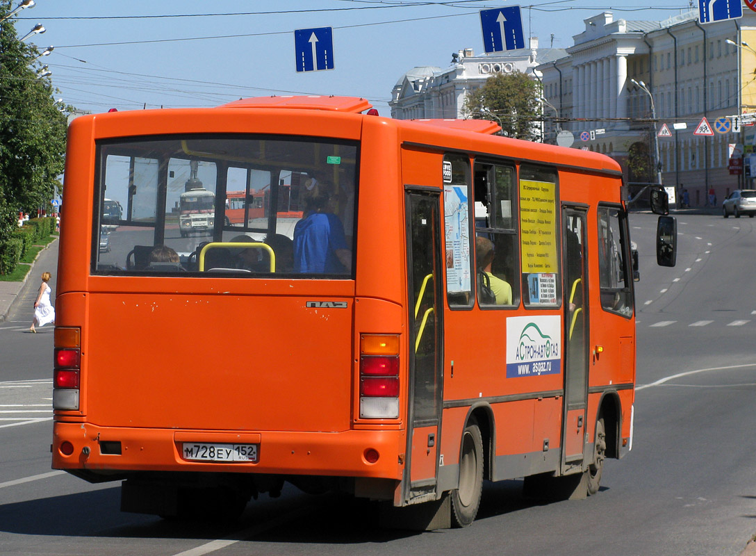 Нижегородская область, ПАЗ-320302-08 № М 728 ЕУ 152