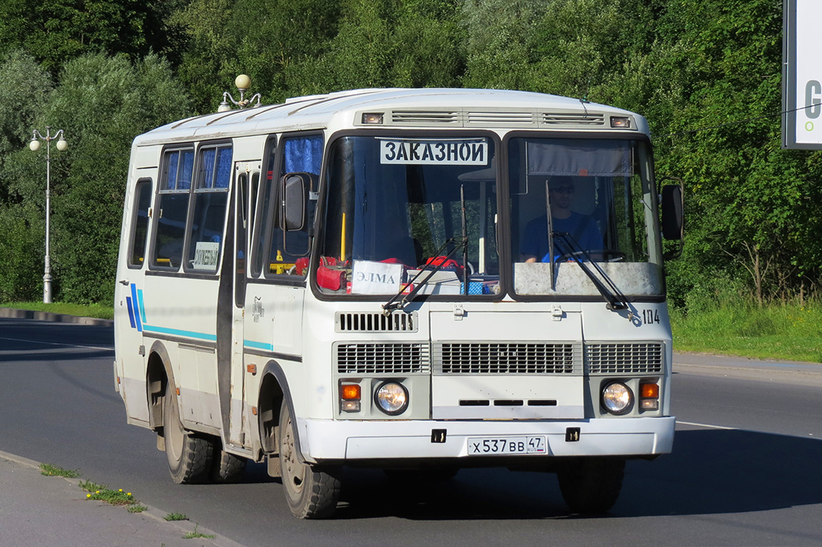 Ленинградская область, ПАЗ-32053 № 104